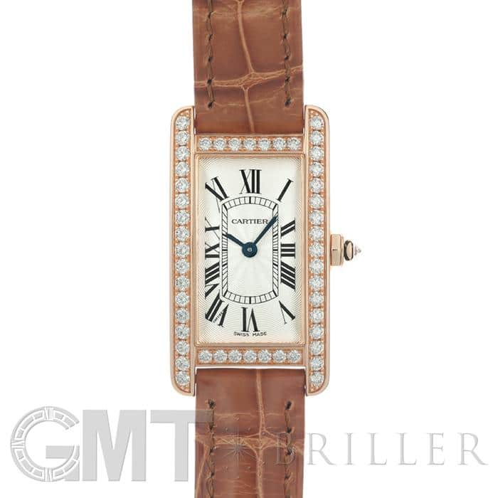 新品)CARTIER カルティエ タンク アメリカン SM WJTA0002 ベゼルダイヤ