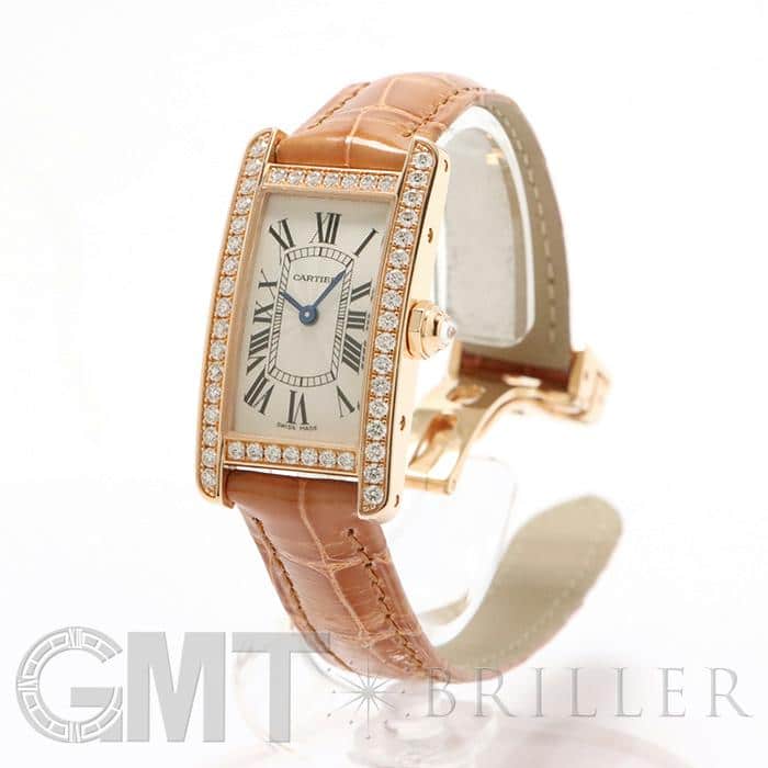 新品)CARTIER カルティエ タンク アメリカン SM WJTA0002 ベゼルダイヤ