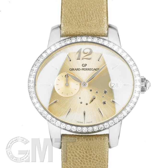 ベゼルダイヤ GIRARD-PERREGAUX ジラール・ペルゴ  キャッツアイ  80486  レディース 腕時計 新品)GIRARD PERREGAUX ジラール・ペルゴ キャッツアイ 80486D11A861