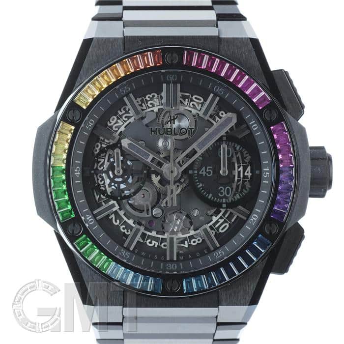 中古)HUBLOT ウブロ ビッグバン インテグレーテッド オールブラック