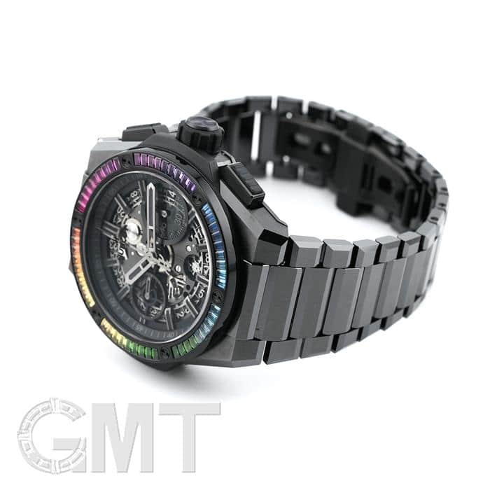 中古)HUBLOT ウブロ ビッグバン インテグレーテッド オールブラック