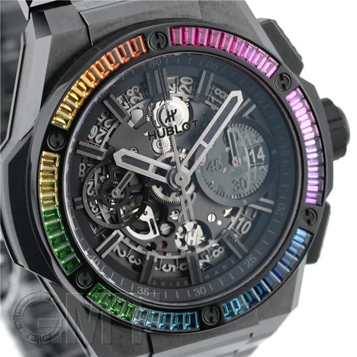 中古)HUBLOT ウブロ ビッグバン インテグレーテッド オールブラック