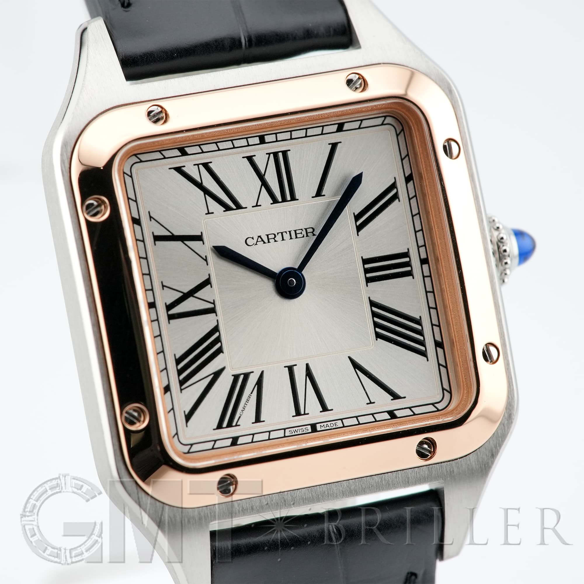 中古)CARTIER カルティエ サントス デュモン SM クォーツ W2SA0012