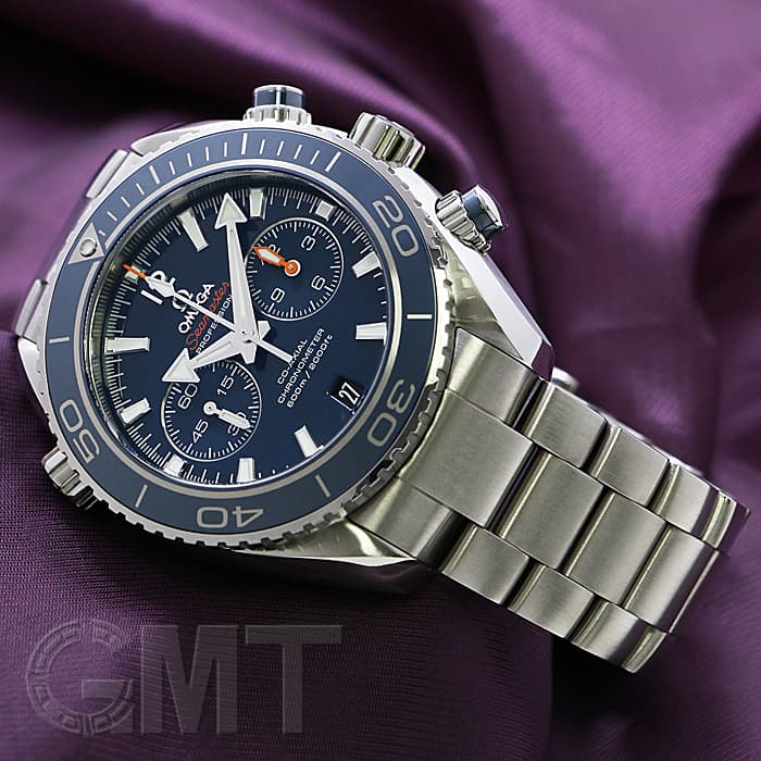 中古)OMEGA オメガ シーマスター プラネットオーシャン クロノグラフ