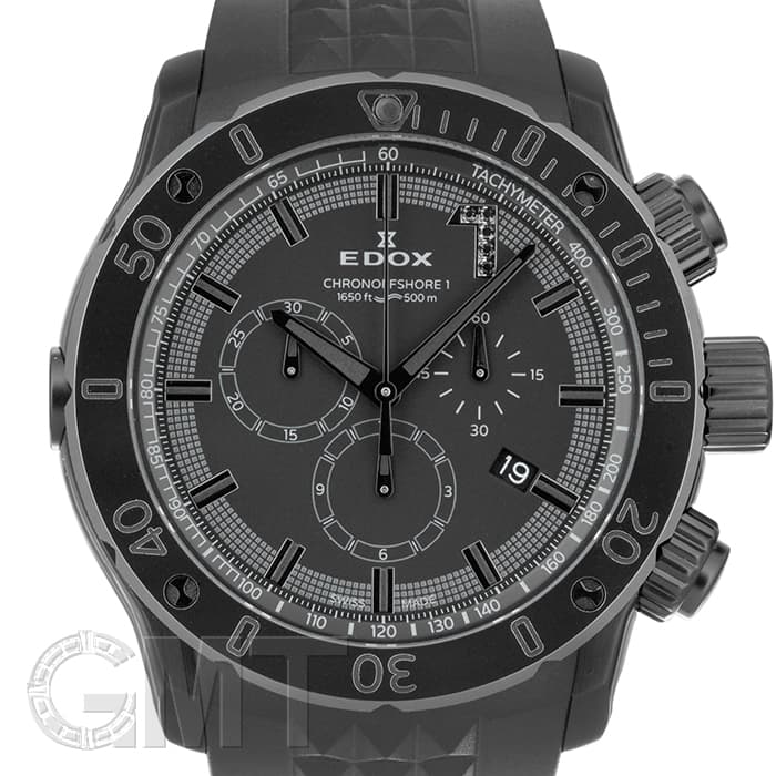 中古)EDOX エドックス クロノオフショア1 クロノグラフ 10周年日本限定