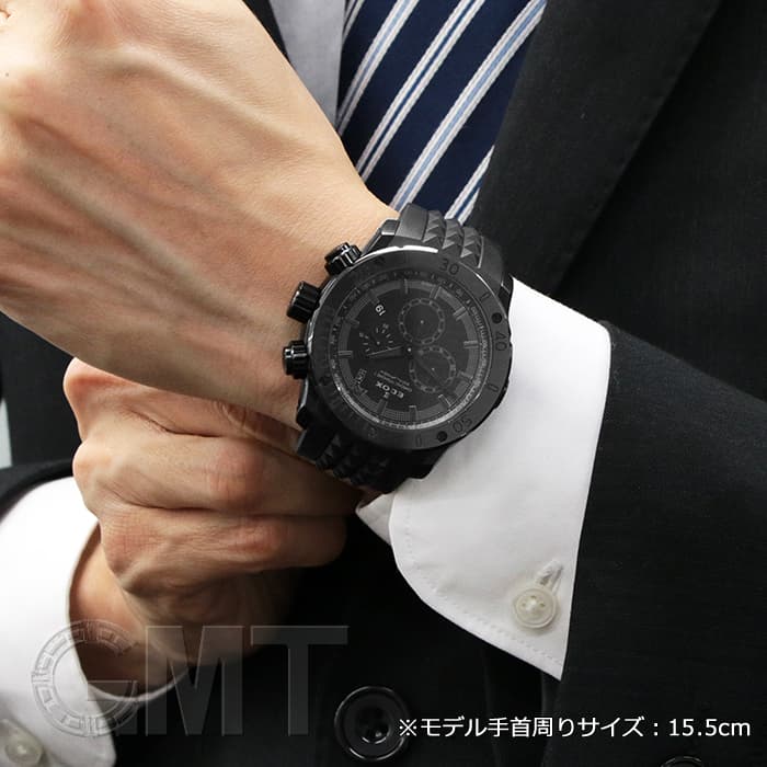 中古)EDOX エドックス クロノオフショア1 クロノグラフ 10周年