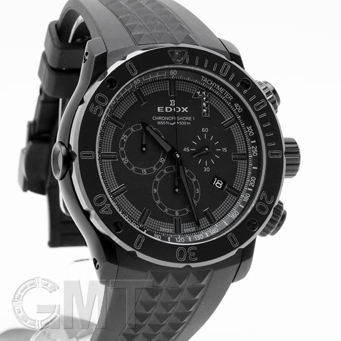 中古)EDOX エドックス クロノオフショア1 クロノグラフ 10周年日本限定