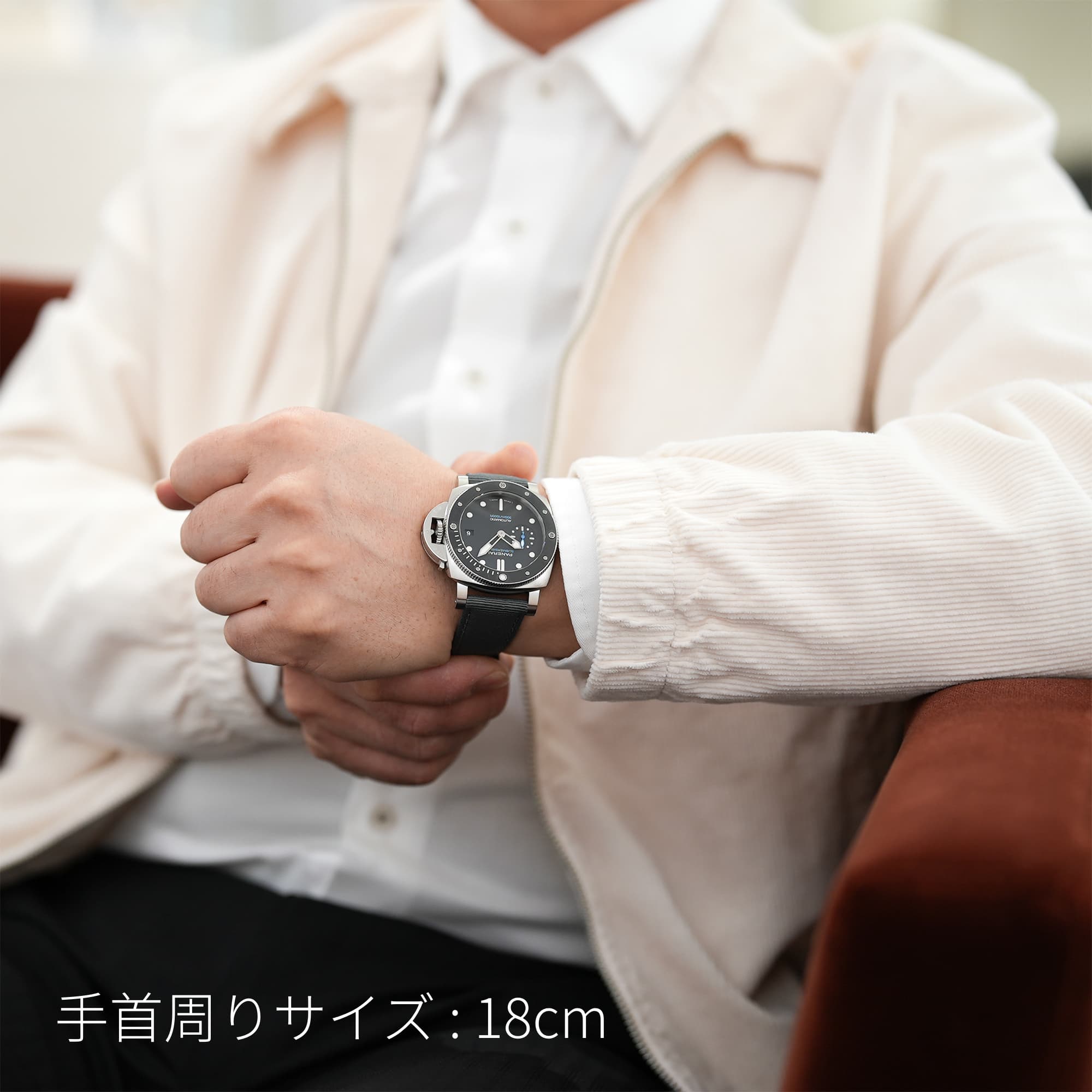中古)OFFICINE PANERAI オフィチーネ パネライ サブマーシブル 42mm
