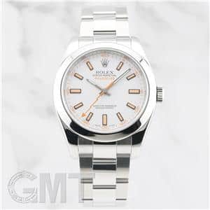 中古)ROLEX ロレックス ミルガウス 116400 ホワイト（商品ID