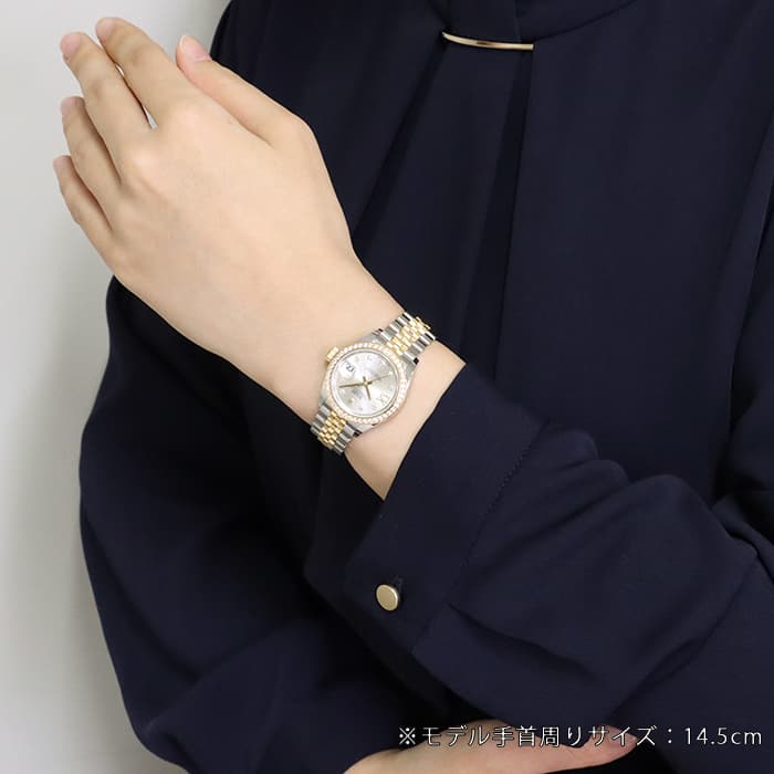 未使用)ROLEX ロレックス デイトジャスト 28 279383RBR シルバー