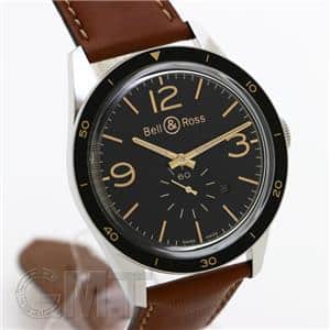 BELL & ROSS ベル&ロス BR 123 ゴールデンヘリテージ ブラック BRV123-GH-ST/SCA メイン