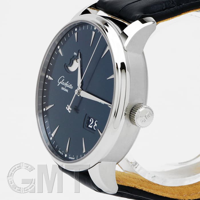 Oretatino BLUE MOON　ブラック 新品)GLASHUTTE ORIGINAL グラスヒュッテ オリジナル セネタ