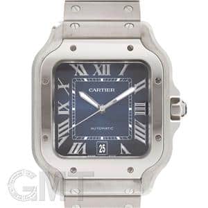 CARTIER カルティエ サントス ドゥ カルティエ ウォッチ ラージモデル ブルー WSSA0071 メイン