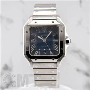 CARTIER カルティエ サントス ドゥ カルティエ ウォッチ ラージモデル ブルー WSSA0071 メイン