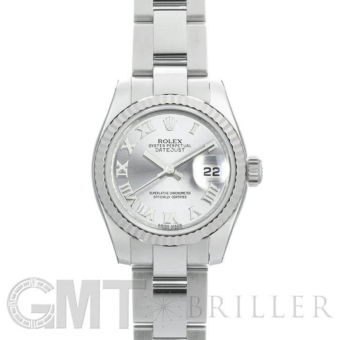 中古)ROLEX ロレックス デイトジャスト 26 179174 シルバーローマ