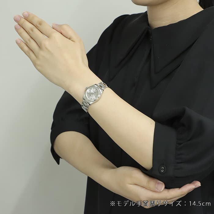 中古)ROLEX ロレックス デイトジャスト 26 179174 シルバーローマ