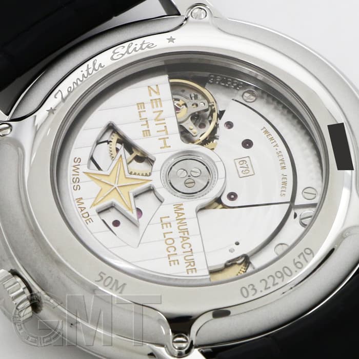 新品)ZENITH ゼニス エリート クラシック ブラック 03.2290.679/26