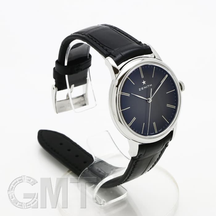 新品)ZENITH ゼニス エリート クラシック ブラック 03.2290.679 新品)ZENITH ゼニス エリート クラシック ブラック 03.2290.679