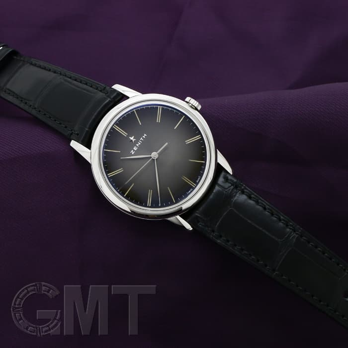 新品)ZENITH ゼニス エリート クラシック ブラック 03.2290.679/26