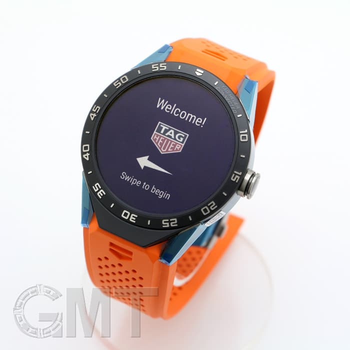 新品)TAG HEUER タグ・ホイヤー コネクテッド オレンジラバー SAR8A80