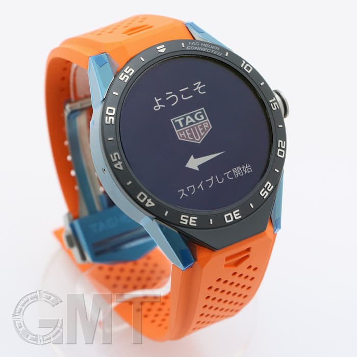新品)TAG HEUER タグ・ホイヤー コネクテッド オレンジラバー SAR8A80