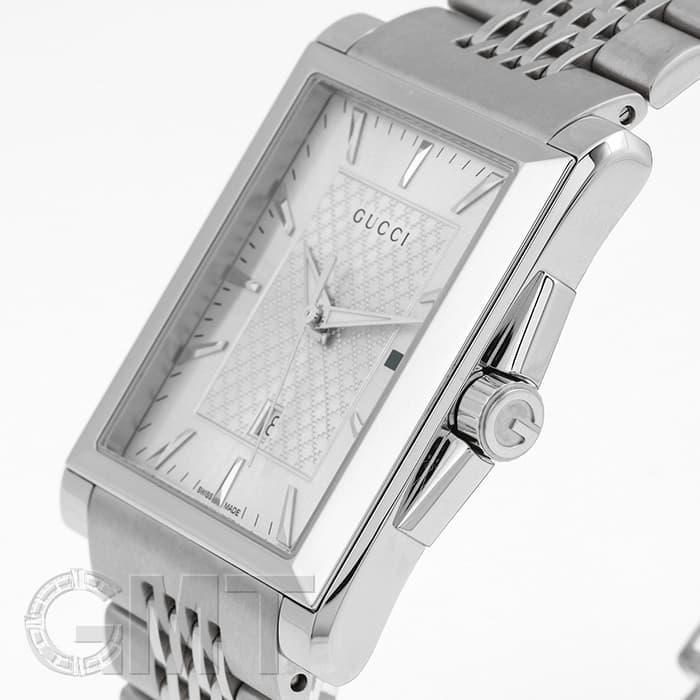 新品)GUCCI グッチ レクタングル YA138403（商品ID：2717002277375