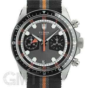 TUDOR チューダー ヘリテイジ クロノグラフ 70330N グレー ファブリックストラップ メイン