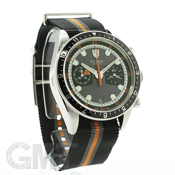 新品)TUDOR チューダー ヘリテイジ クロノグラフ M70330N グレー