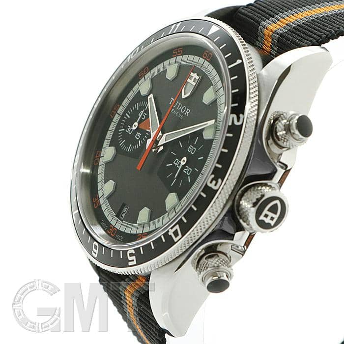 新品)TUDOR チューダー ヘリテイジ クロノグラフ M70330N グレー