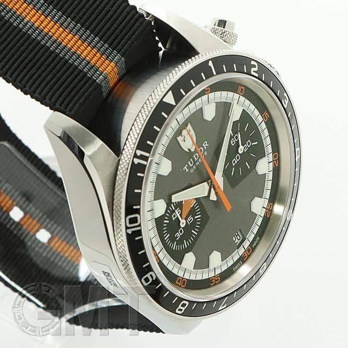 新品)TUDOR チューダー ヘリテイジ クロノグラフ M70330N グレー