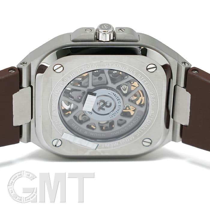 新品)BELL & ROSS ベル&ロス 05 スケルトン ゴールデン BR05A-CH-SKST
