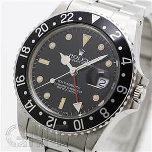 ROLEX ロレックス GMTマスター I 16750 ブラック フチ有 ブラック メイン
