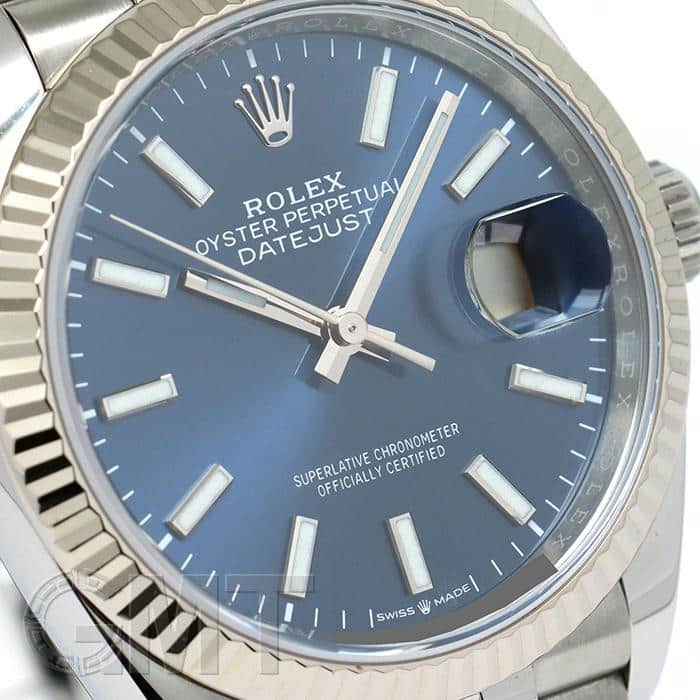 中古)ROLEX ロレックス デイトジャスト 36 126234 ブルー ジュビリー
