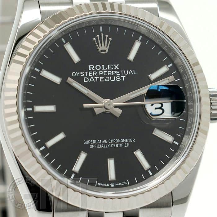中古)ROLEX ロレックス デイトジャスト 126234 ブラック ジュビリー