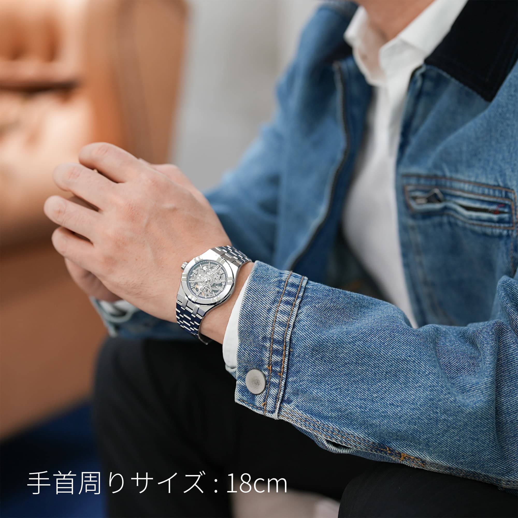 Maurice Lacroix 自動巻き時計 シルバー 中古)MAURICE LACROIX モーリス・ラクロア アイコン オートマティック