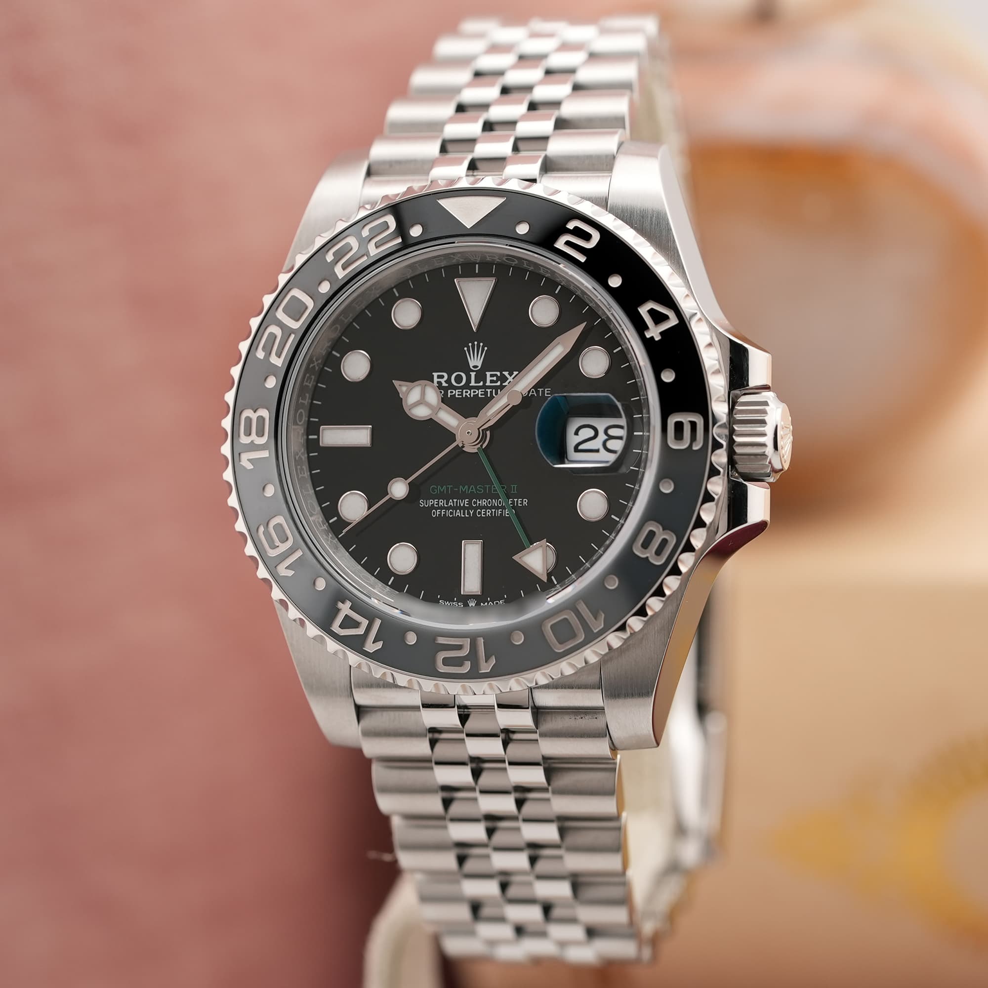 中古)ROLEX ロレックス GMTマスター II 126710GRNR ジュビリー