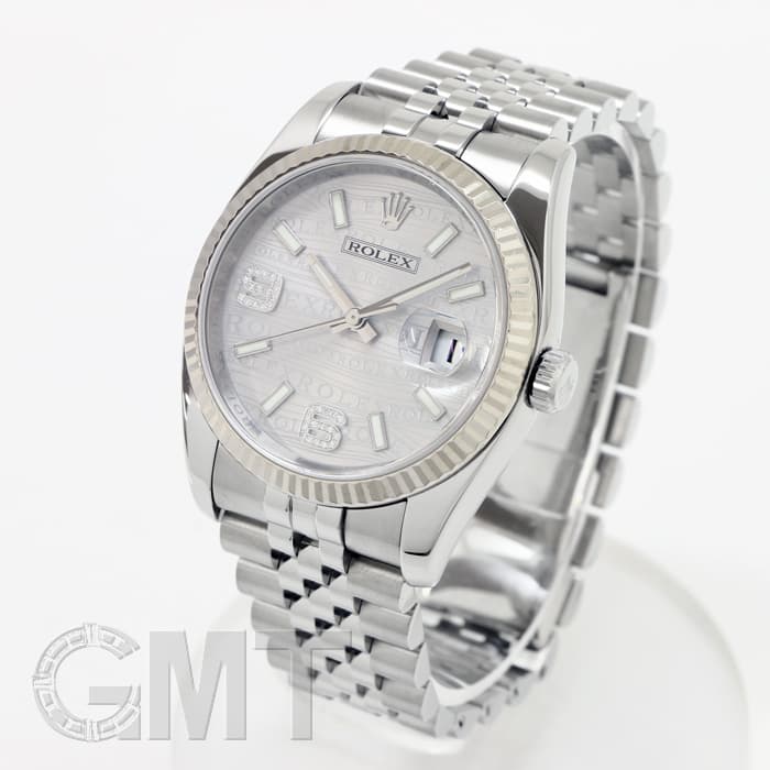 中古)ROLEX ロレックス デイトジャスト 116234 シルバーウェーブ 69