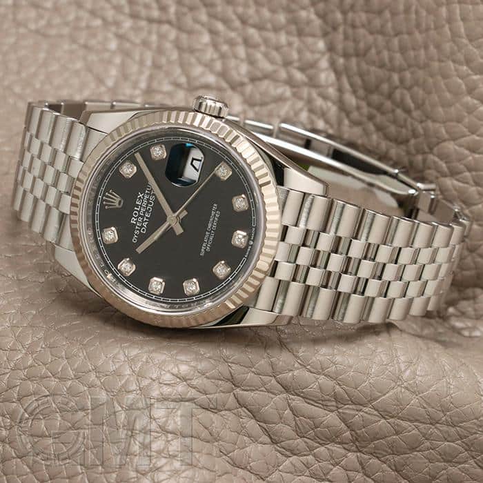 中古)ROLEX ロレックス デイトジャスト 36 126234G ブラック 10P