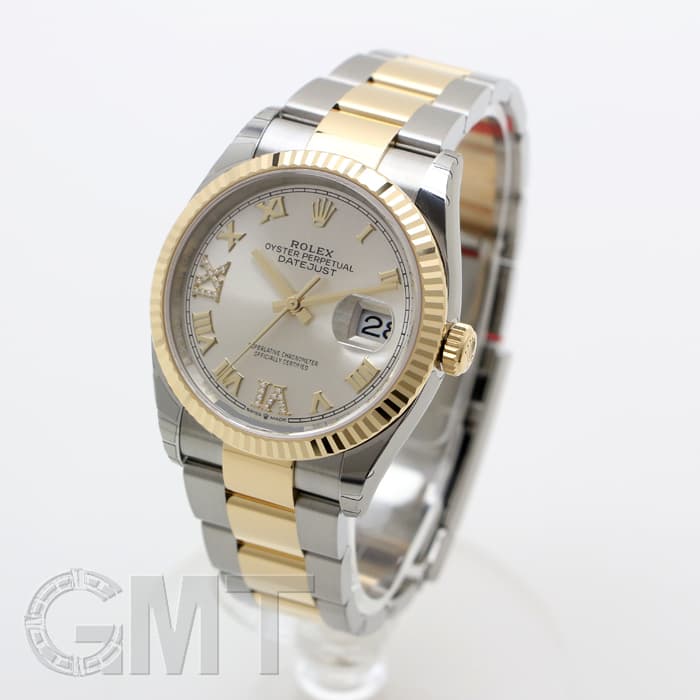 新品)ROLEX ロレックス デイトジャスト 126233 シルバーローマ 69