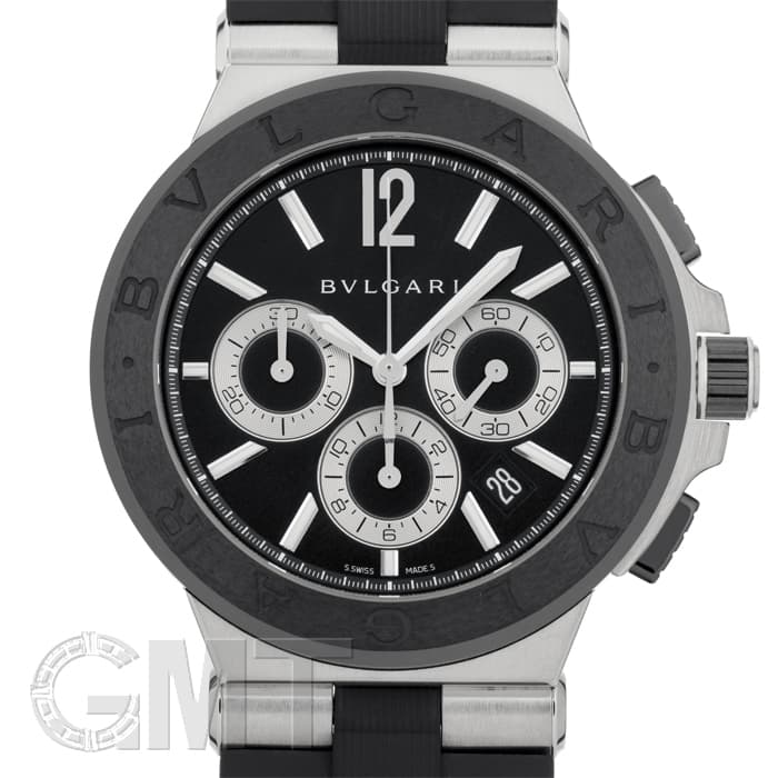 中古)BVLGARI ブルガリ ディアゴノ セラミック DG42BSCVDCH（商品ID