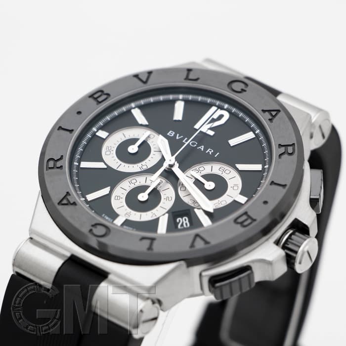中古)BVLGARI ブルガリ ディアゴノ セラミック DG42BSCVDCH（商品ID