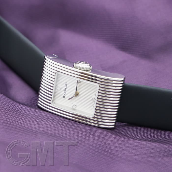 新品)BOUCHERON ブシュロン リフレ WA009524 シルバー 4Pダイヤ（商品