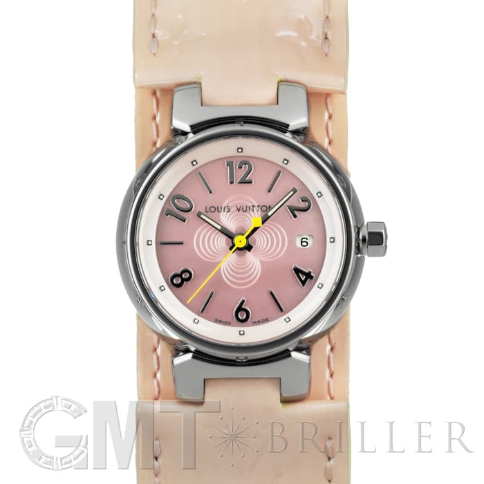 美品 LOUIS VUITTON Q1216 タンブール クォーツ 腕時計 美品 LOUIS VUITTON Q1216 タンブール クォーツ 腕時計