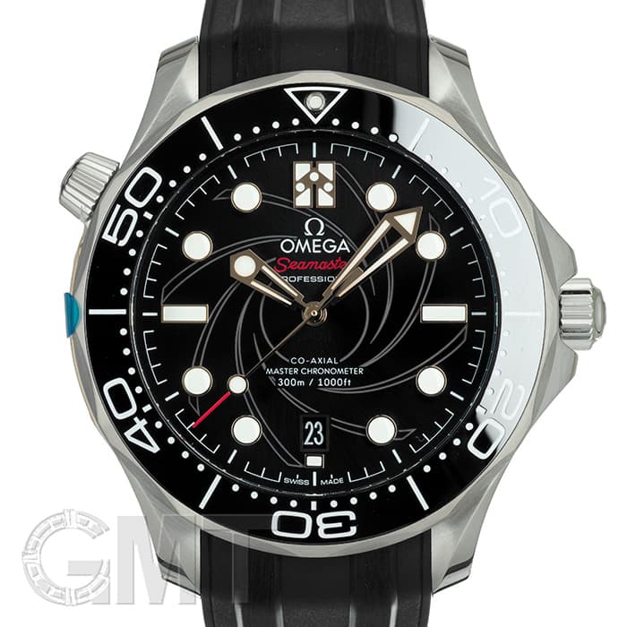OMEGA オメガ シーマスタープロフェッショナル ダイバー 300M ジェームズ・ボンドリミテッドエディション 世界限定7007本 210.22.42.20.01.004 腕時計_x000D_
 ステンレススチール/セラミック ブラック文字盤 自動巻き メンズ【中古】472 中古)OMEGA オメガ シーマスター ダイバー300M ”ジェームズ・ボンド