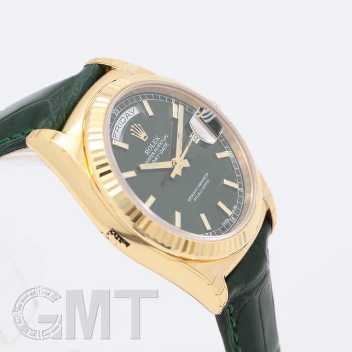 新品)ROLEX ロレックス デイデイト 118138 グリーン（商品ID