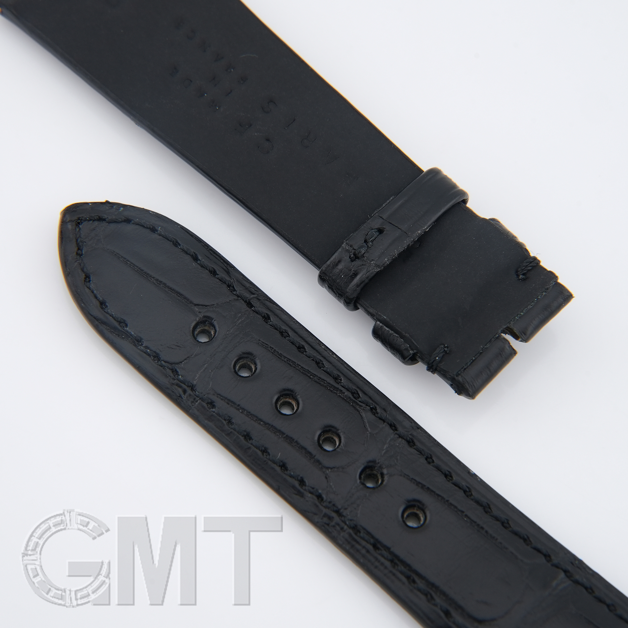 新品)CAMILLE FOURNET カミーユ・フォルネ アリゲーター マット竹斑 