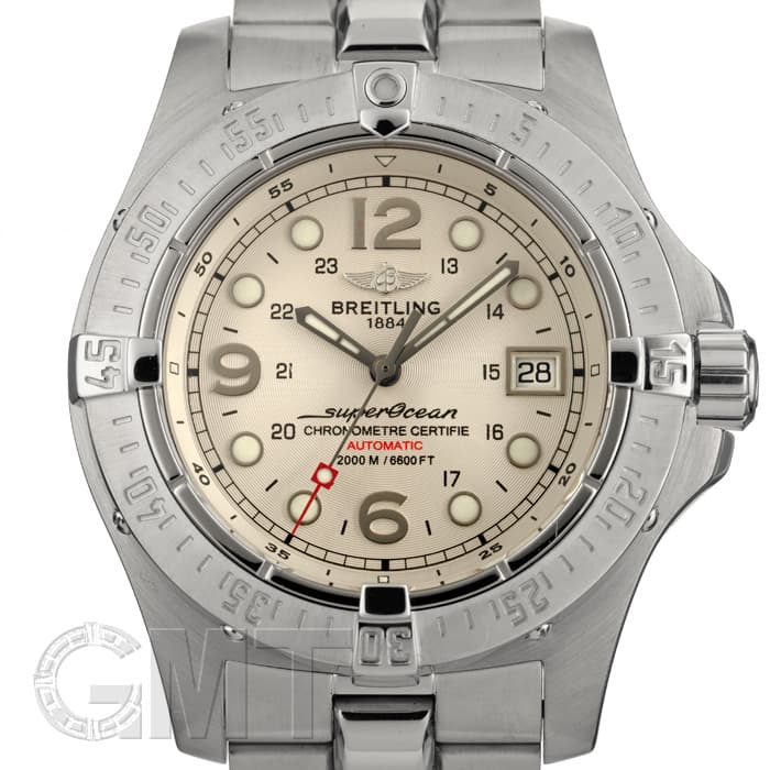 中古完品　ブライトリング　スーパーオーシャン　スチールフィッシュ 中古)BREITLING ブライトリング スーパーオーシャン スチール