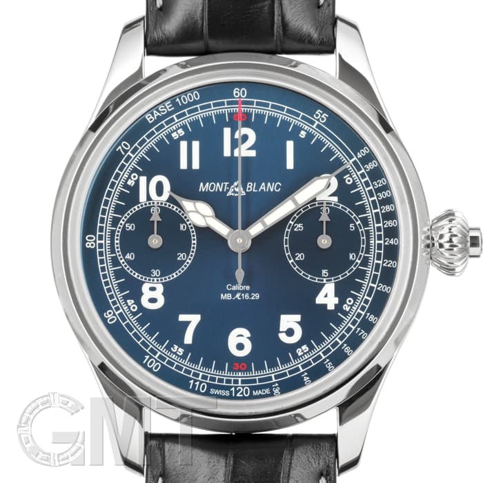 中古)MONTBLANC モンブラン 1858ワンプッシュクロノグラフ 114086