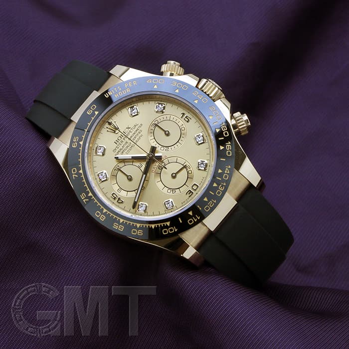 中古)ROLEX ロレックス デイトナ 116518LNG シャンパン 8Pダイヤ