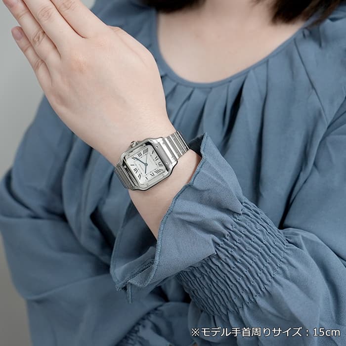 ［正規品］CartierサントスドゥカルティエMM WSSA0010 新品)CARTIER カルティエ サントス ドゥ カルティエ MM WSSA0010